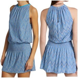 Ramy Brook Light Blue Sparkle Dress